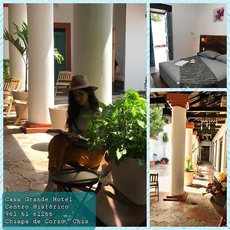 Casa Grande Hotel Centro Historico Chiapa de Corzo Esterno foto